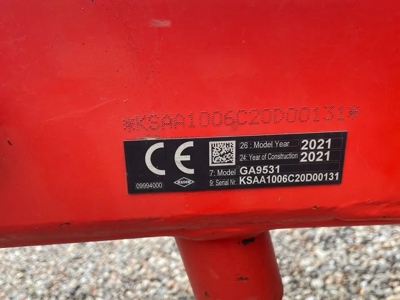 Billede 3 - Kuhn GA 9531 Master drive.
