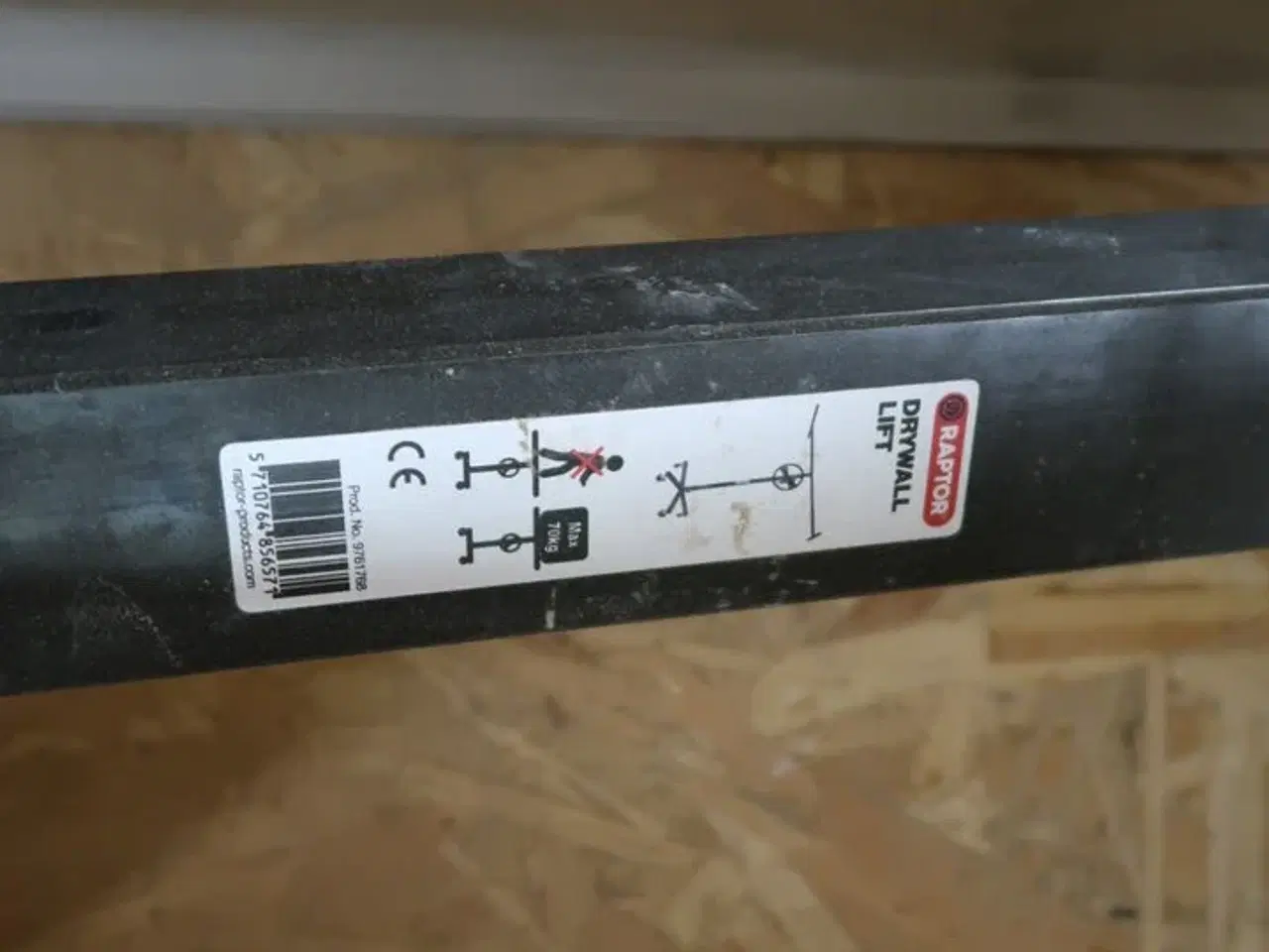 Billede 4 - Gipspladehejs RAPTOR Drywall Lift