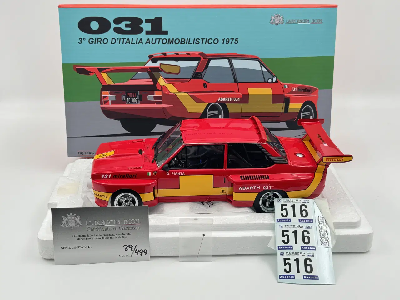 Billede 12 - 1975 Fiat Abarth 031 Bertone 1:18
