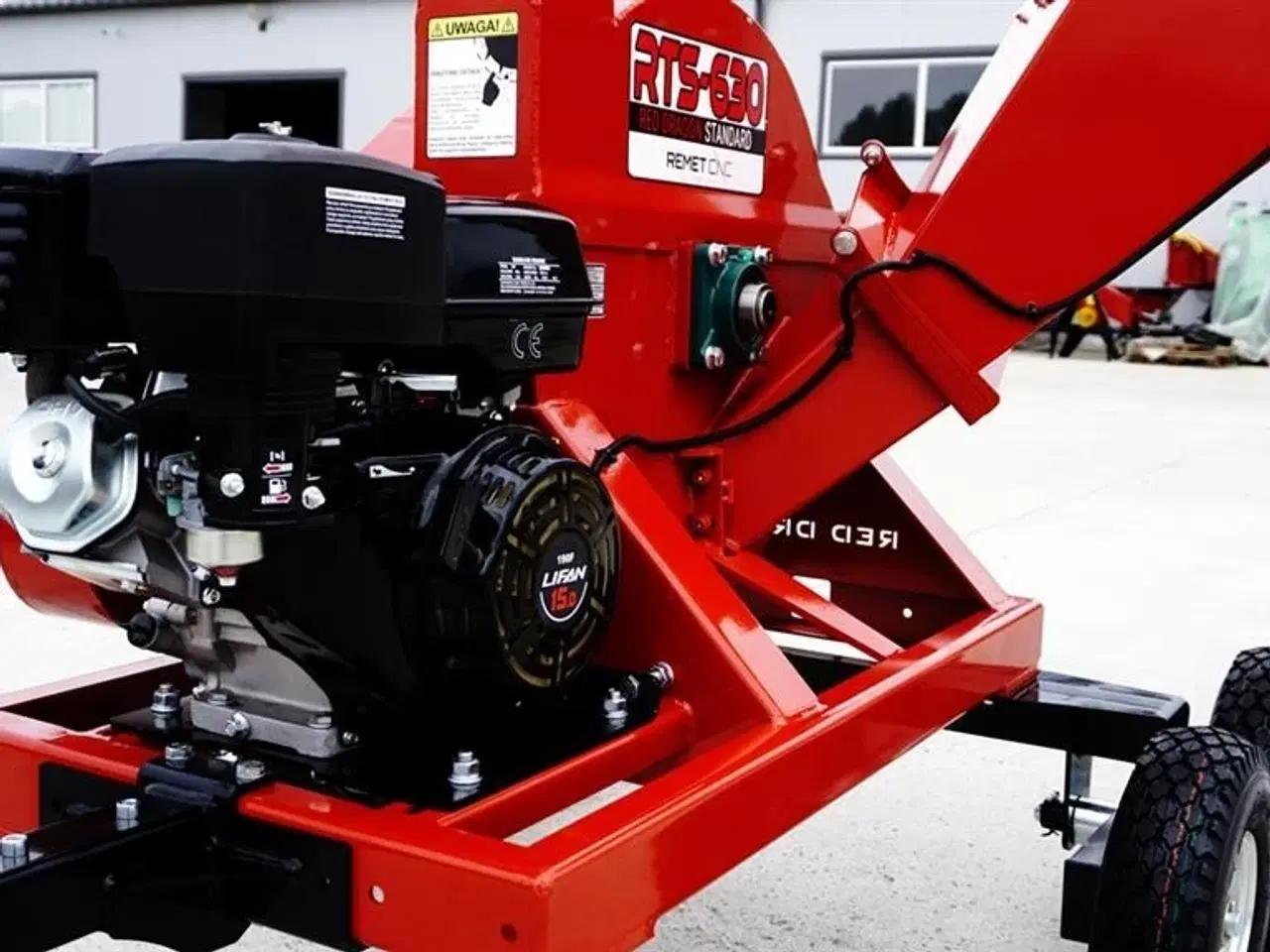 Billede 5 - Remet Flishugger Rts630 uden atv stel
