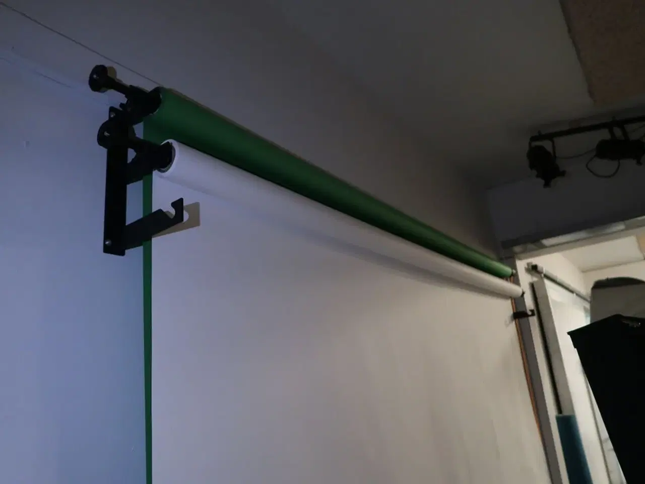 Billede 2 - Hvid & Grønt lærred