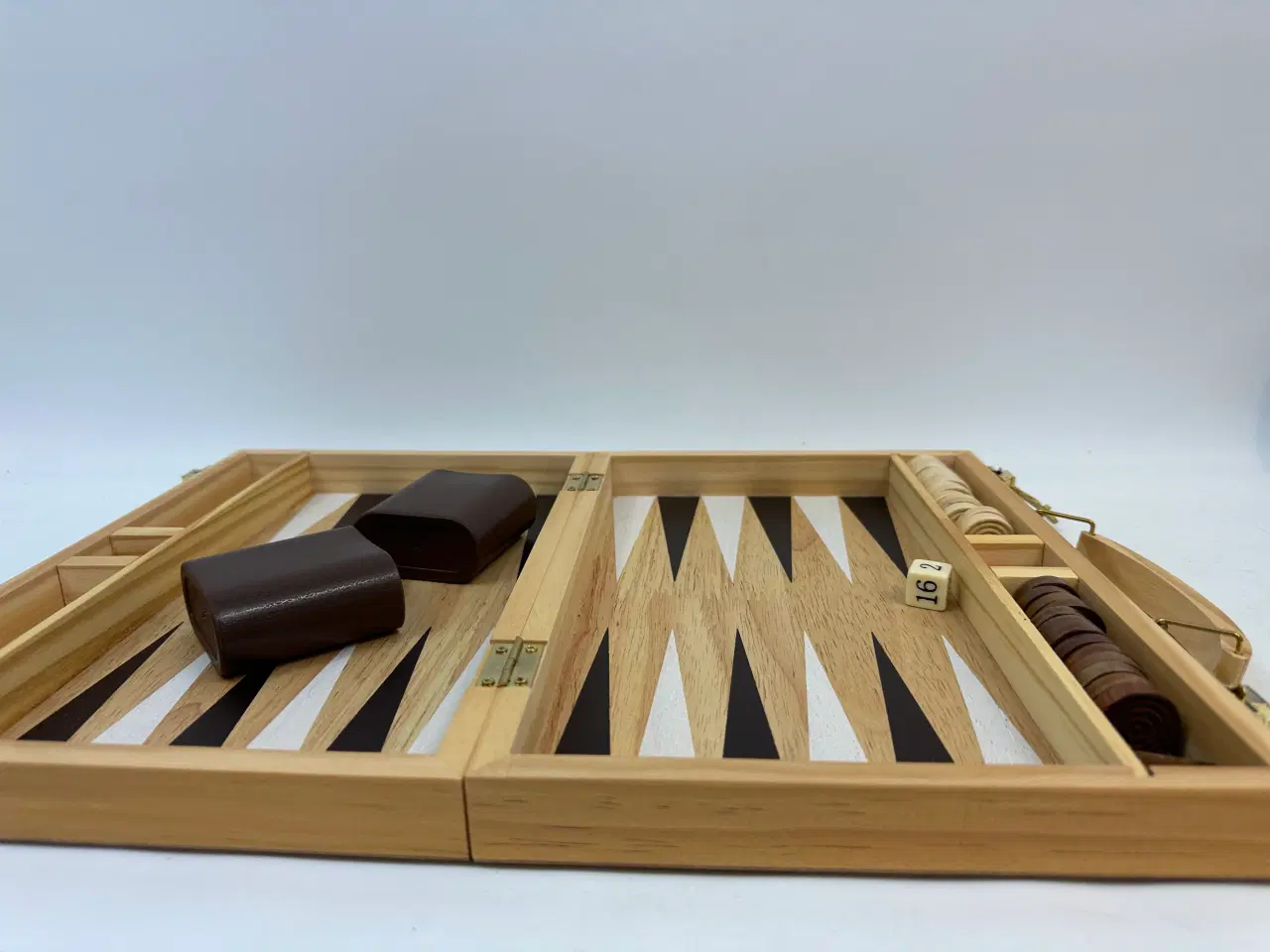 Billede 4 - Backgammon i trækasse