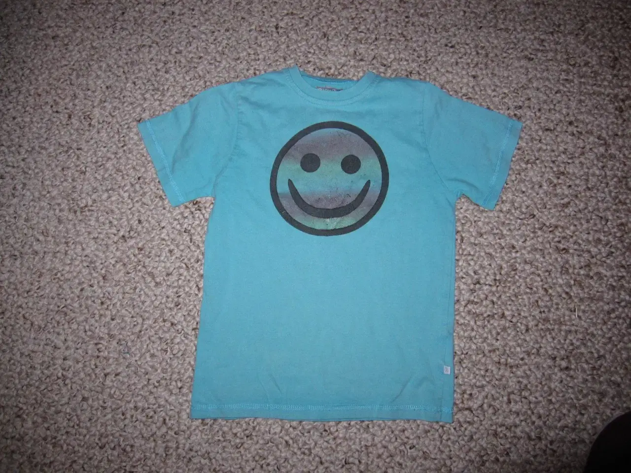 Billede 1 - T-shirt  blå , 128 cm, 8 år