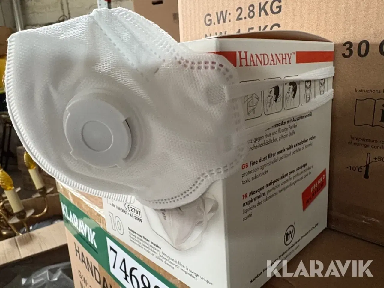 Billede 3 - Masker Handanhy FFP3 NR D