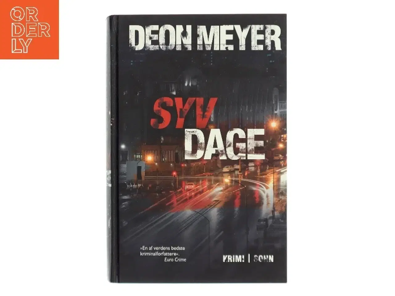 Billede 1 - Syv dage : kriminalroman af Deon Meyer (Bog)