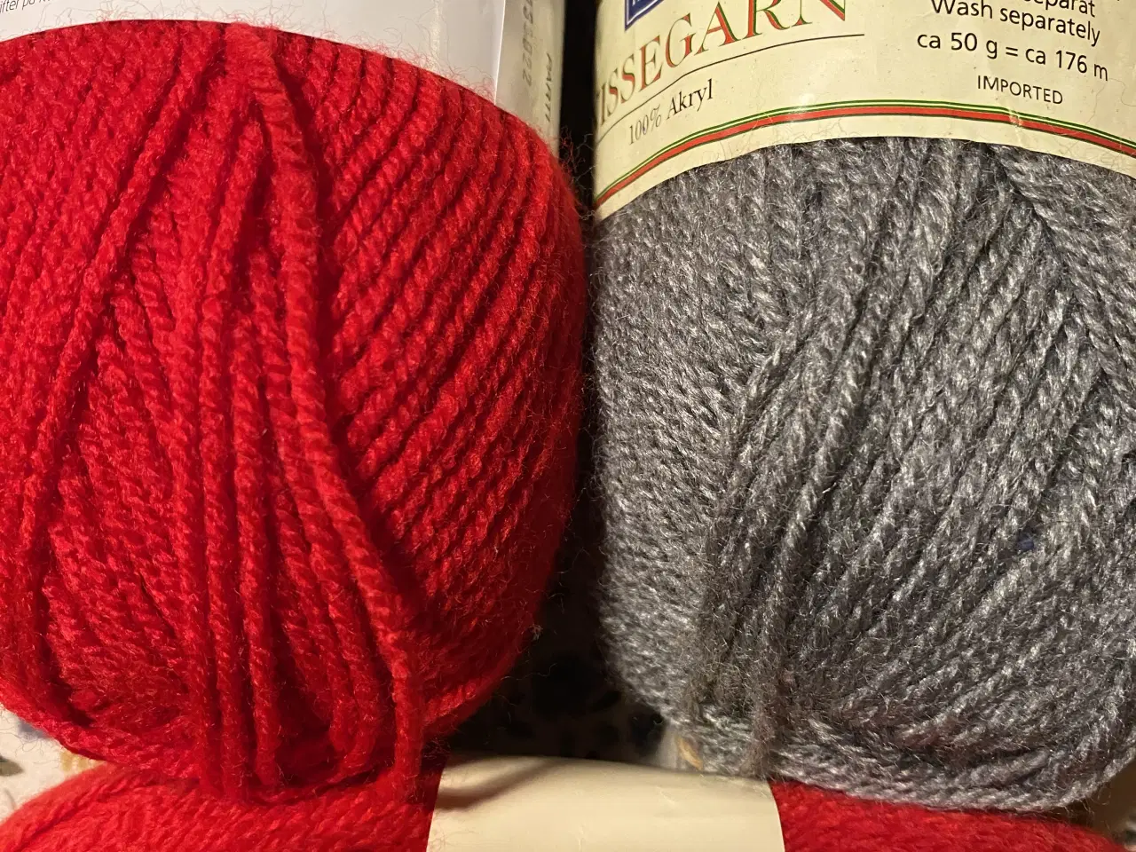 Billede 3 - Nisse garn 100% acryl