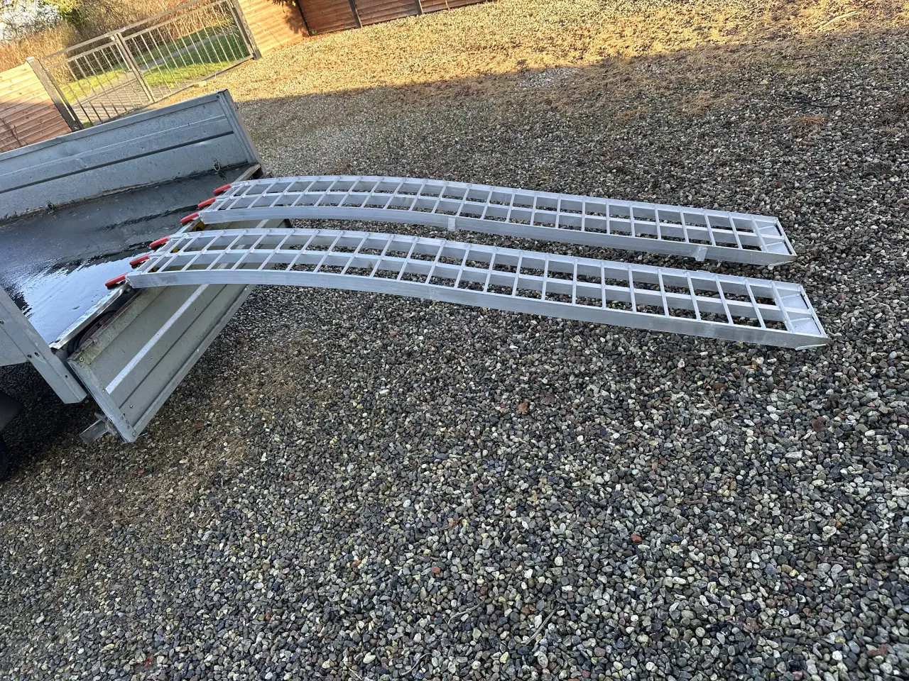 Billede 2 - Alu Ramper 2 stk. Nye
