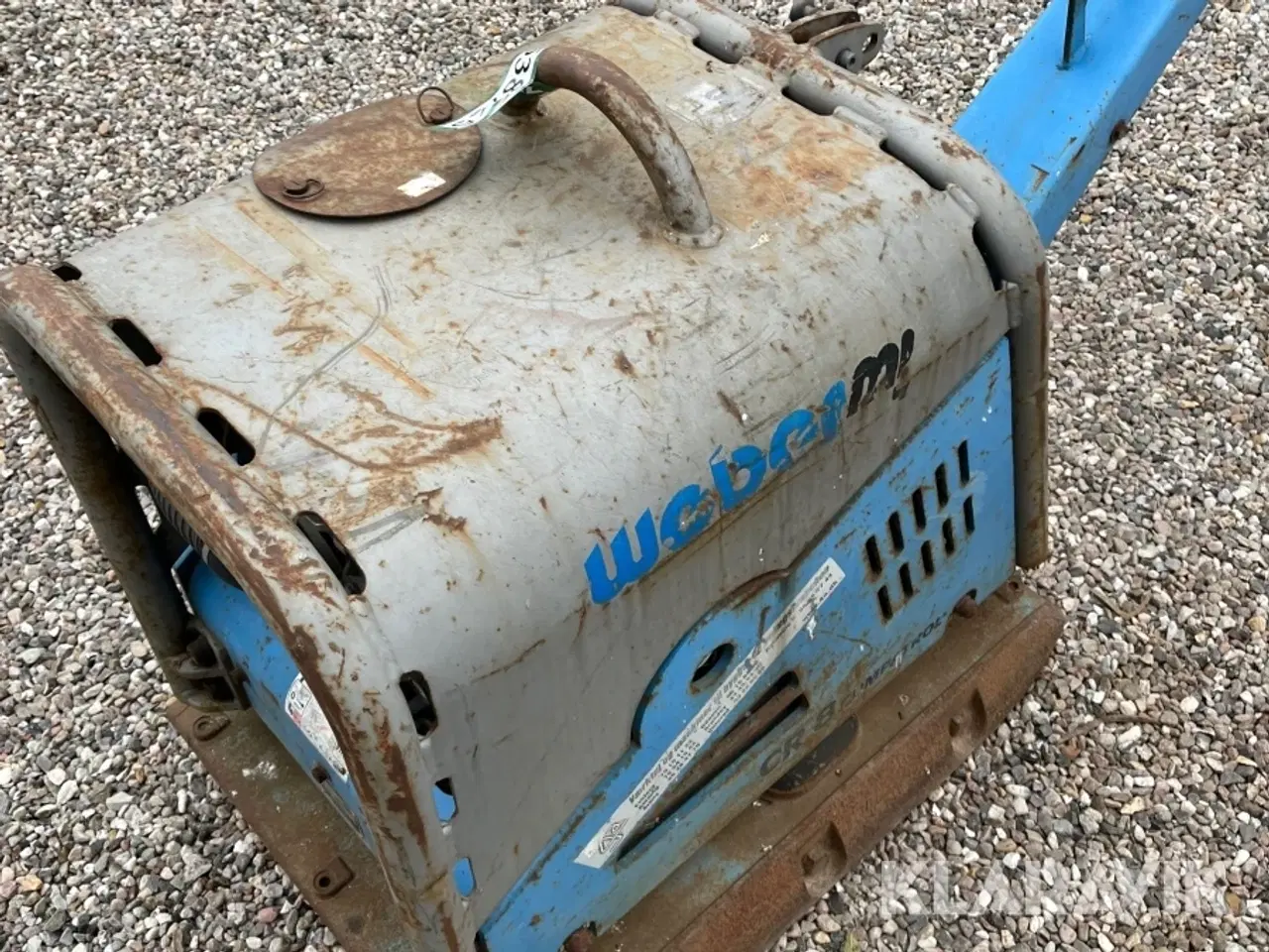 Billede 8 - Pladevibrator WEBER MT CR 8  CCD COMPATROL med COMPATROL