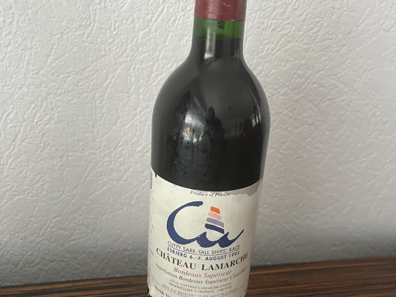 Billede 3 - Rødvin  Chateau lamarche 1989