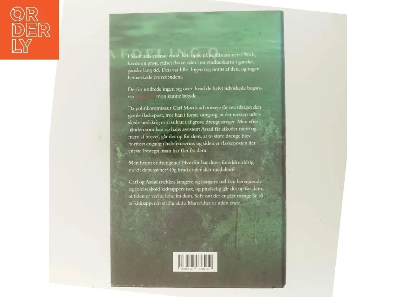 Billede 3 - Flaskepost fra P : krimithriller af Jussi Adler-Olsen (Bog)