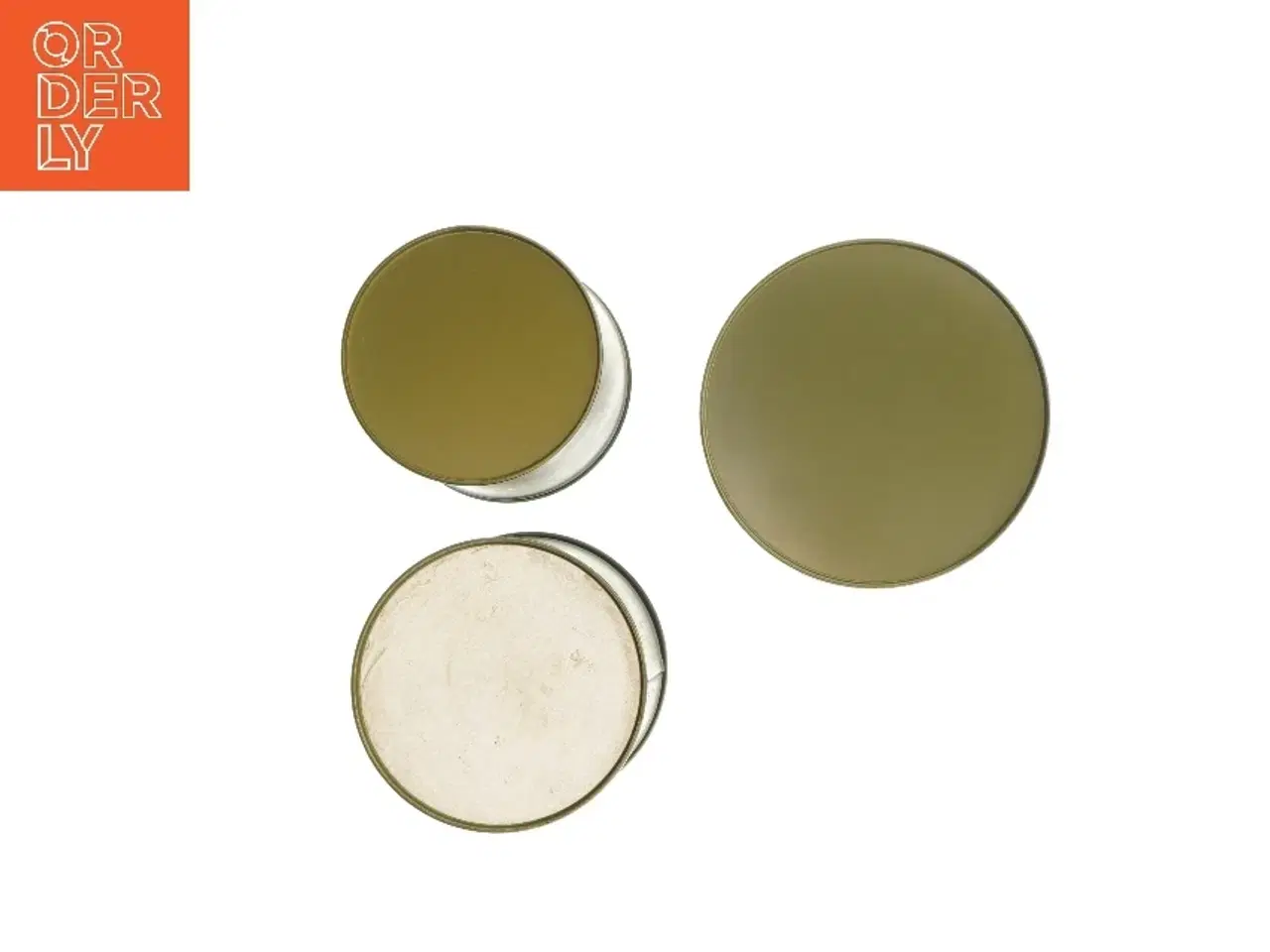 Billede 6 - Runde opbevaringsdåser med frugtprint (str. 11,5 cm og 13 cm og 13,7 cm)