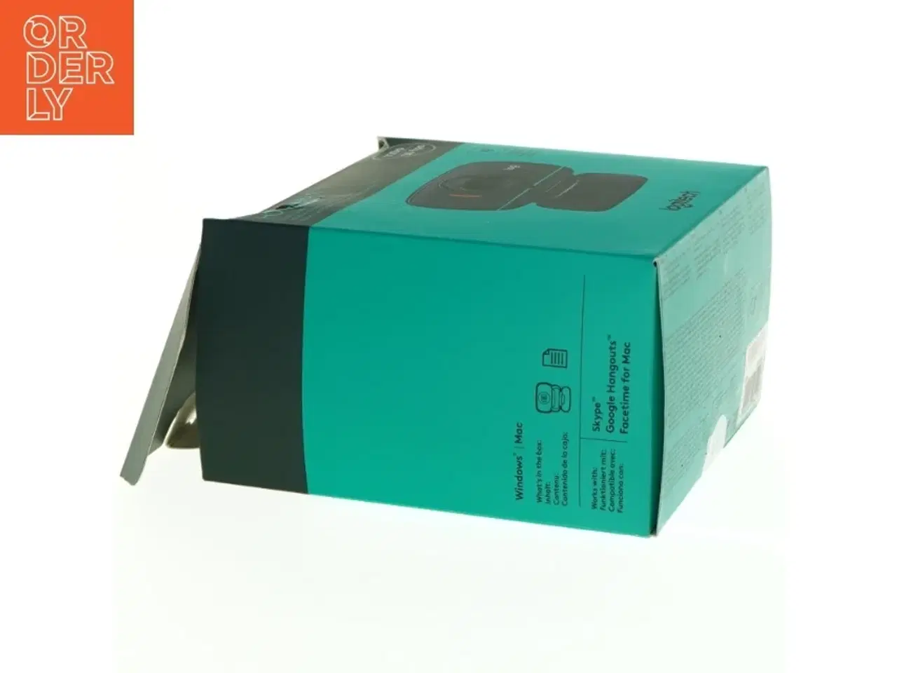 Billede 2 - Logitech HD Webcam og hovedtelefoner fra Logitech (str. 14 x 14 cm)