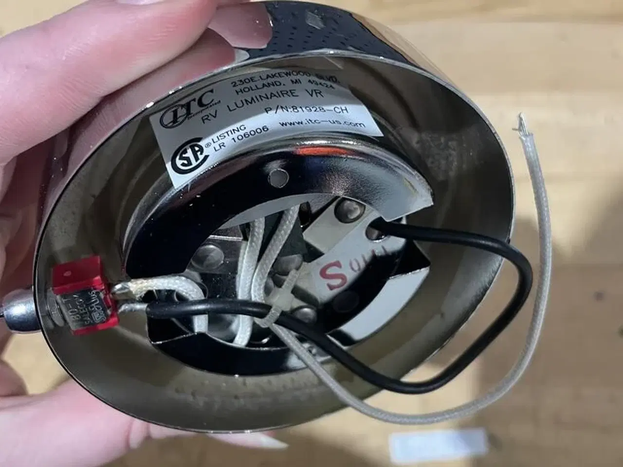 Billede 1 - Indbygningsspot / loftlampe