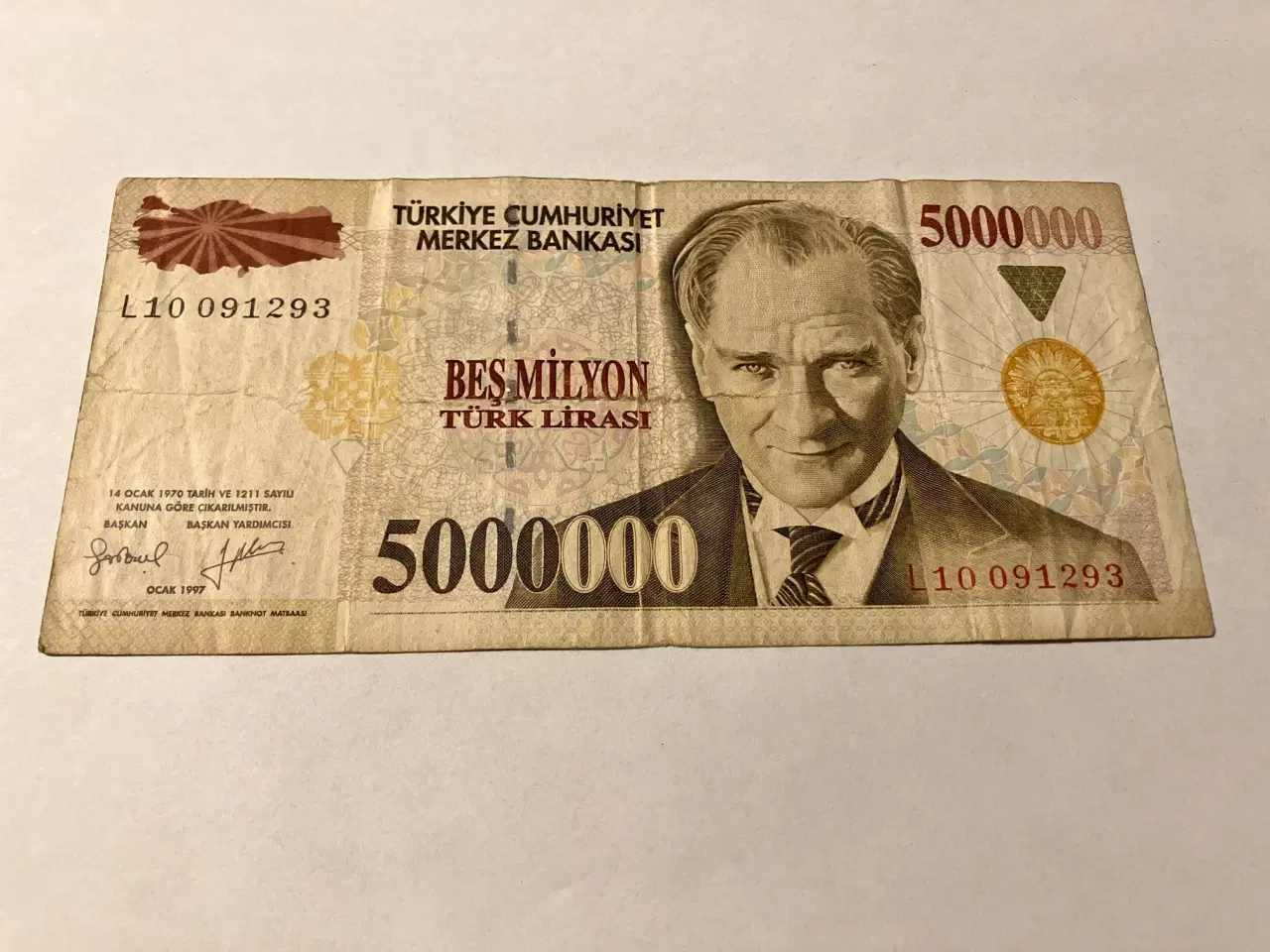 Billede 1 - 5.000.000 Lira Turkey