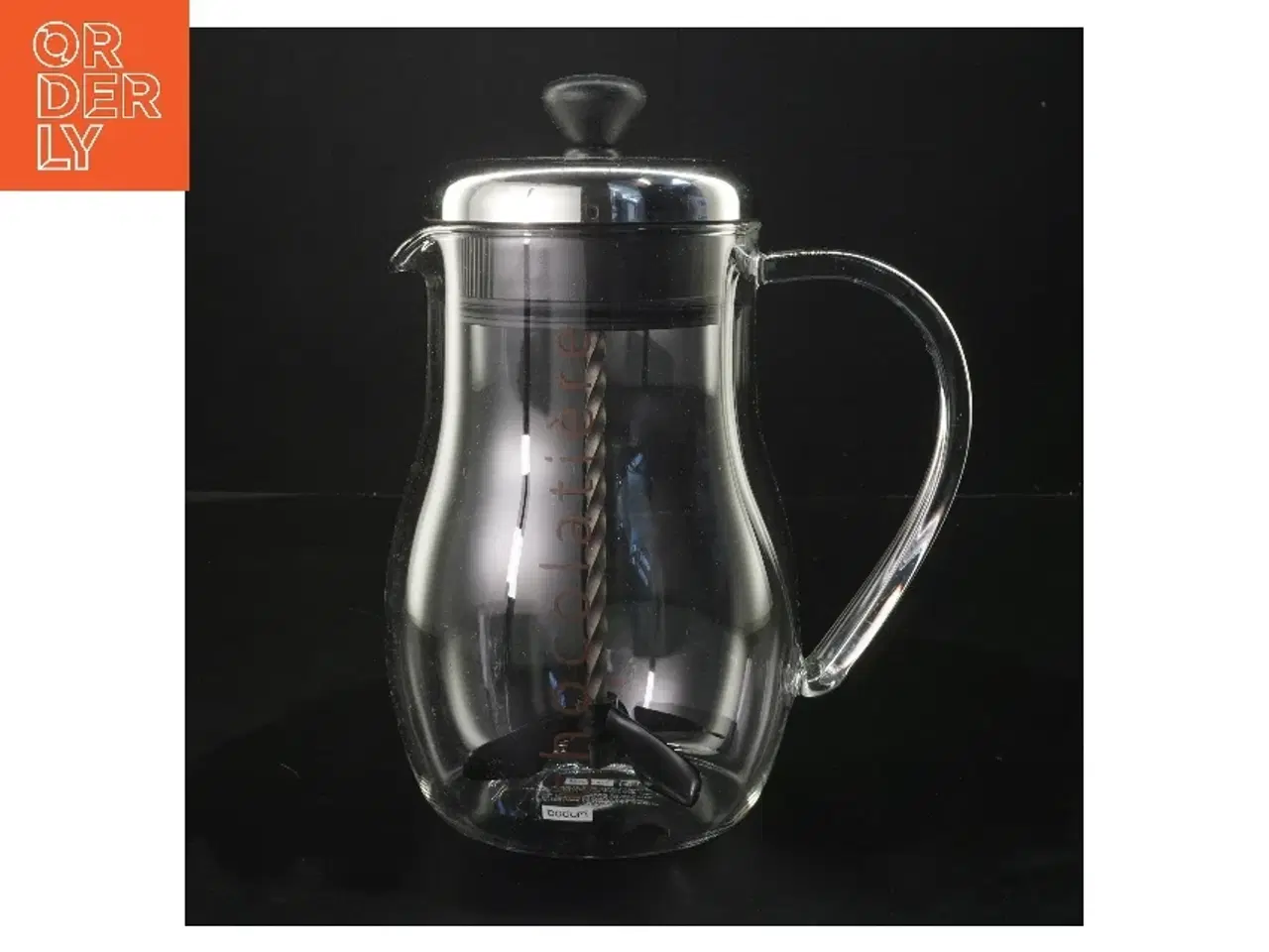 Billede 1 - Glaskande med låg fra Bodum (str. 23 cm)