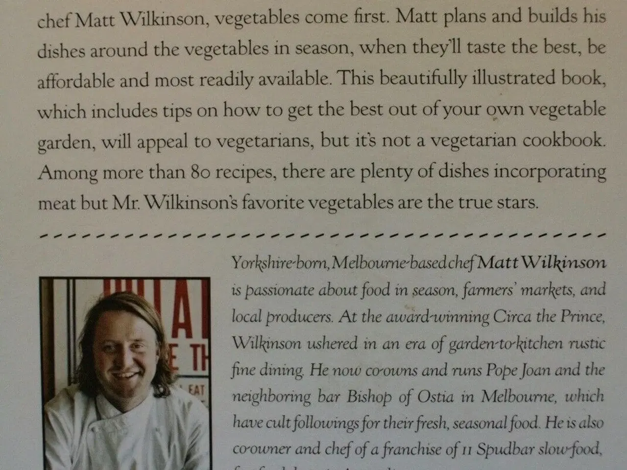 Billede 3 - mr. wilkinson's vegetables - a cookbook to , by ma