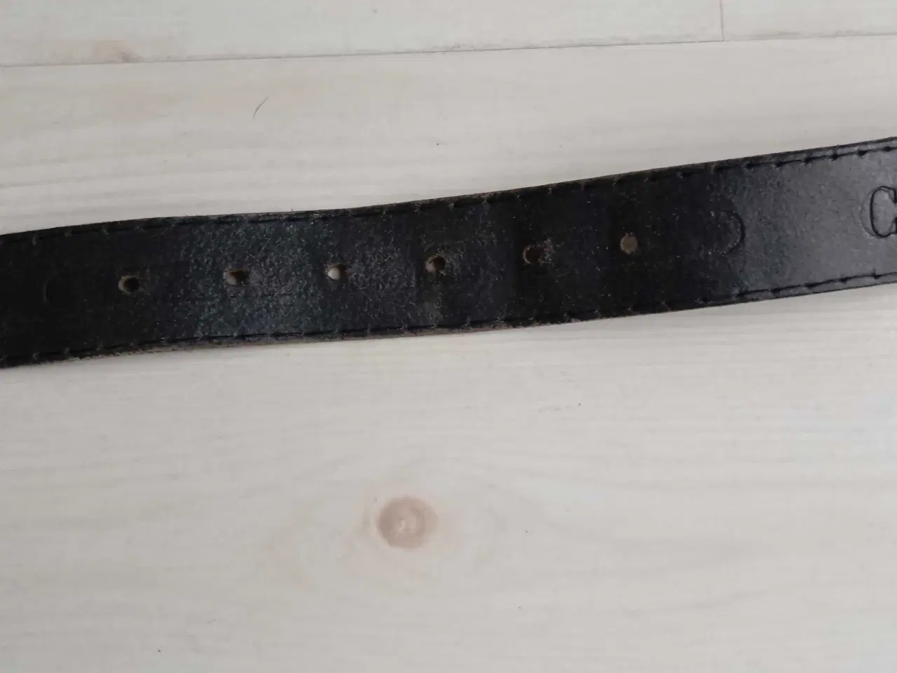 Billede 8 - Bælte. Ægte læder. Sort