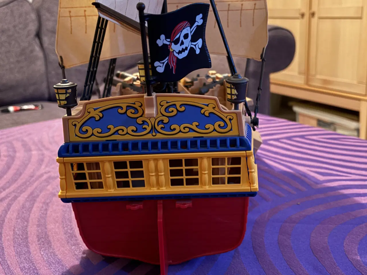 Billede 10 - Stort playmobil piratskib