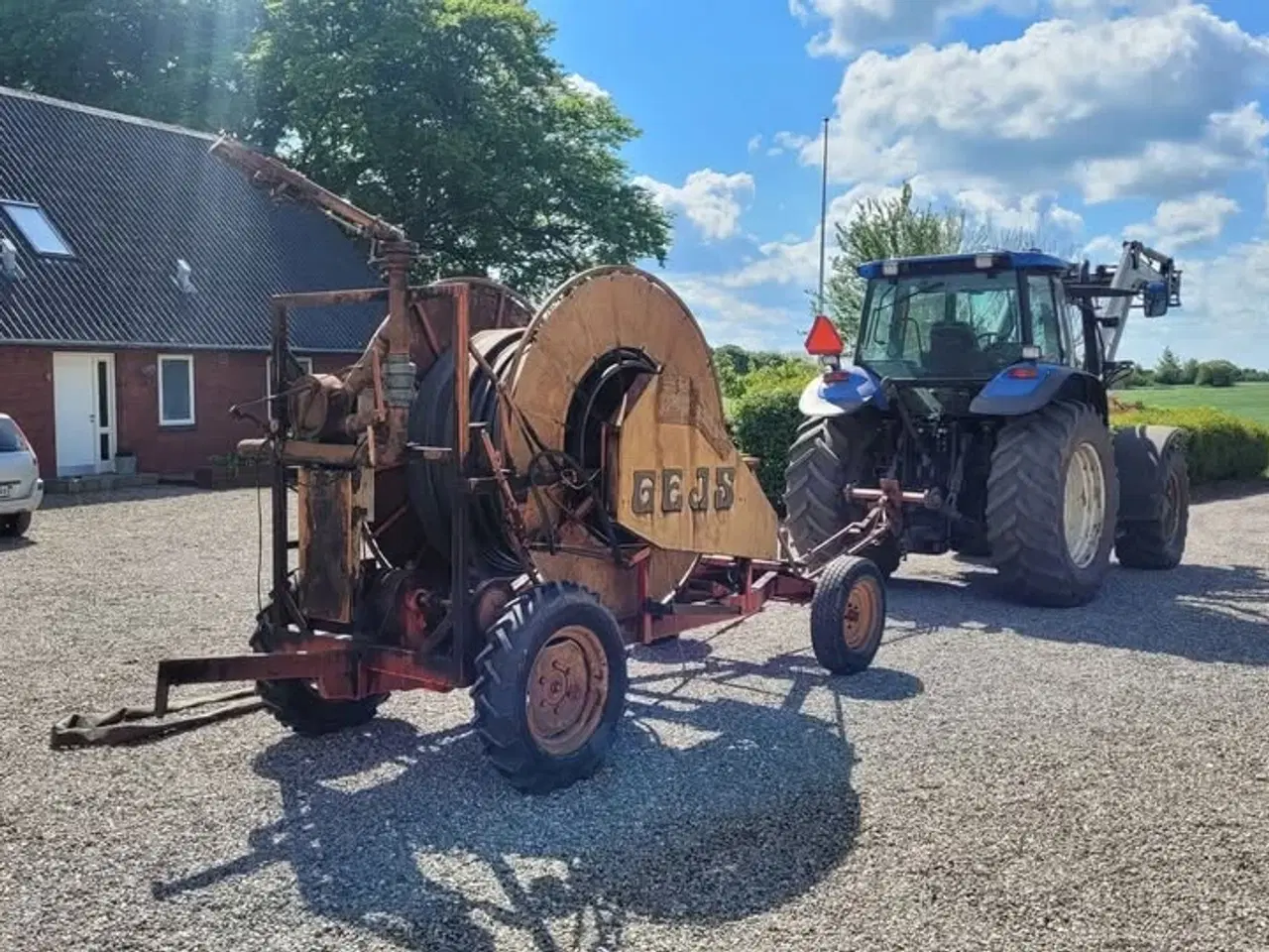 Billede 3 - Gejs Midi vandingmaskine 300 meter 90mm slange