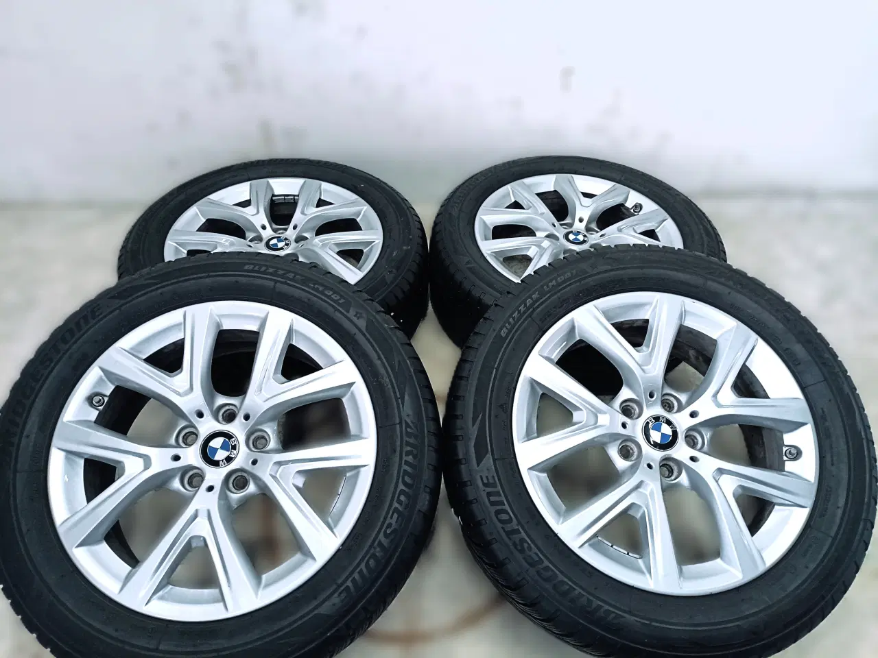 Billede 3 - 5x112 17" ET39 nav 66,6ø BMW vintersæt inkl.TPMS 