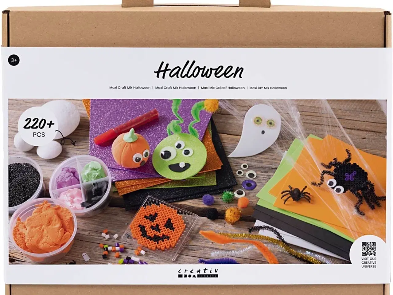 Billede 1 - Maxi DIY Mix Halloween - Kreativt Pyntesæt