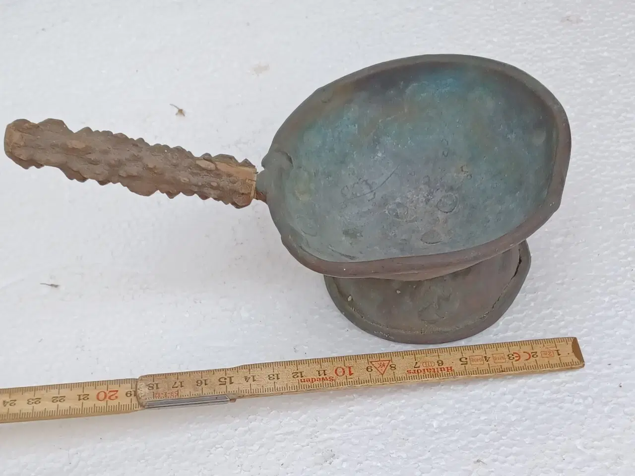 Billede 2 - Antik glødeskål.