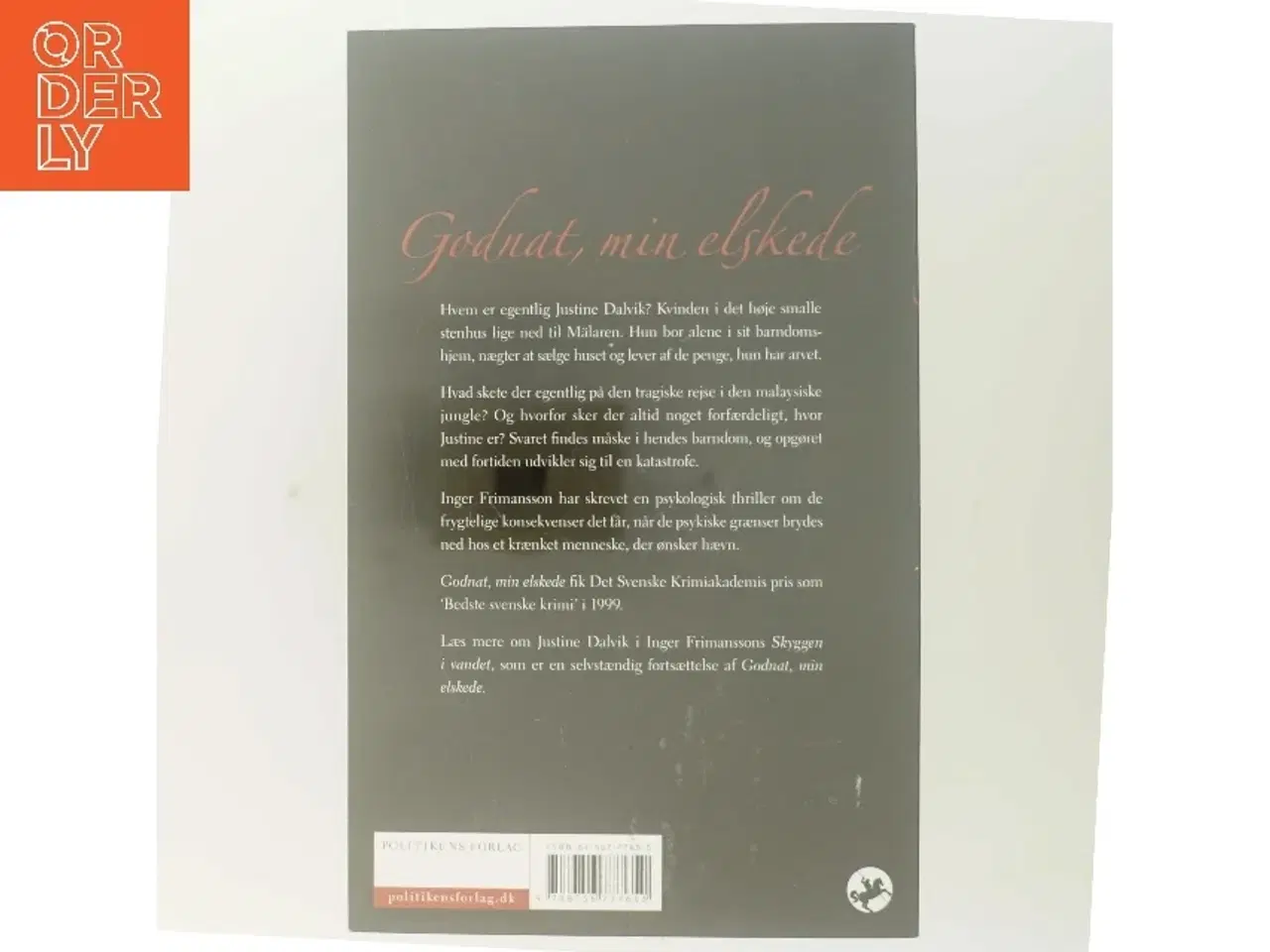 Billede 3 - Godnat, min elskede af Inger Frimansson (Bog)