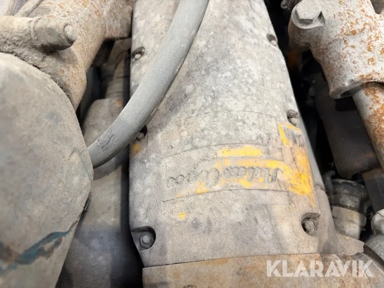 Billede 12 - Tryklufthamre og vandudskiller med trykluftslanger