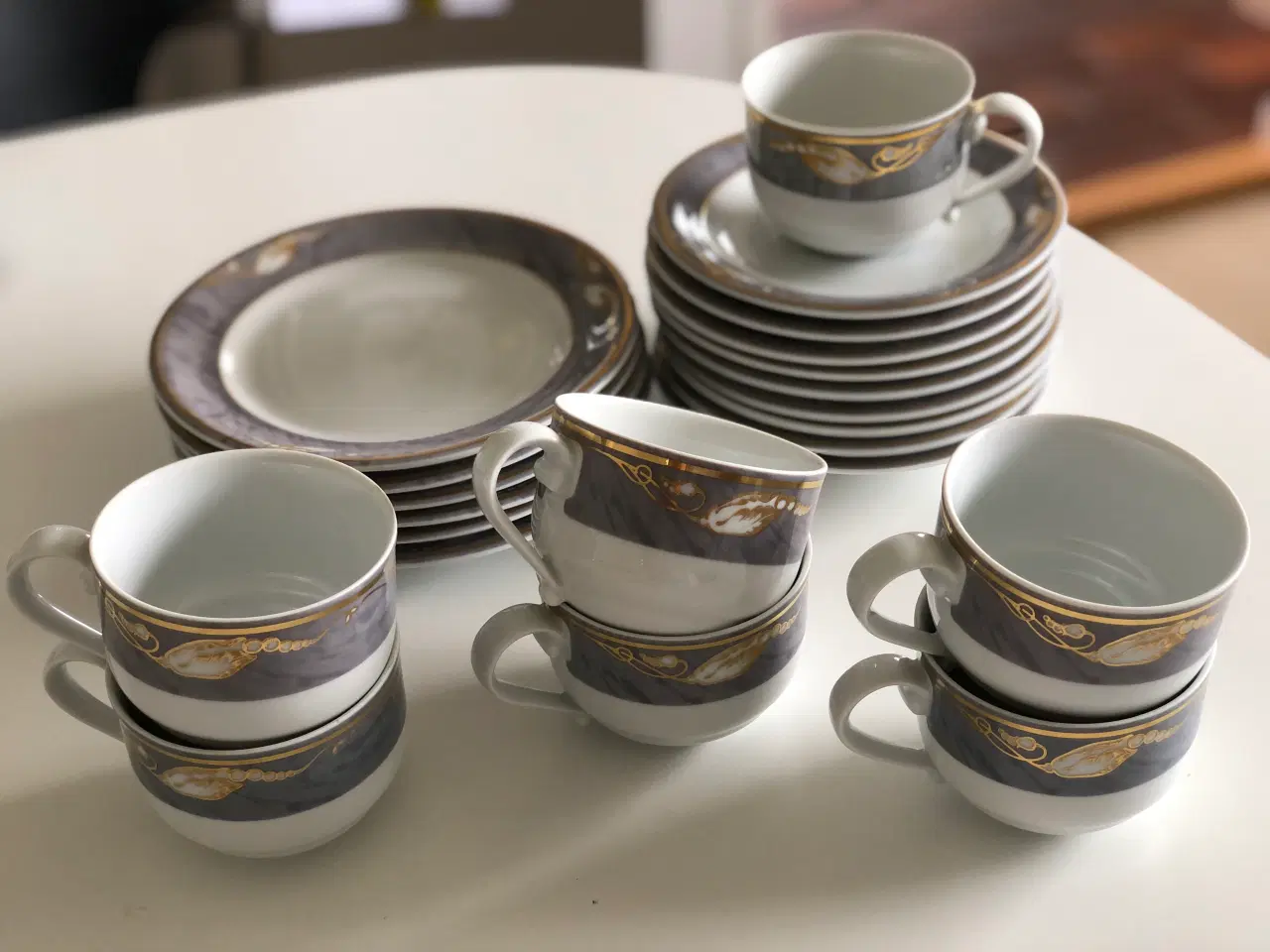 Billede 3 - Kaffestel Grå Magnolia