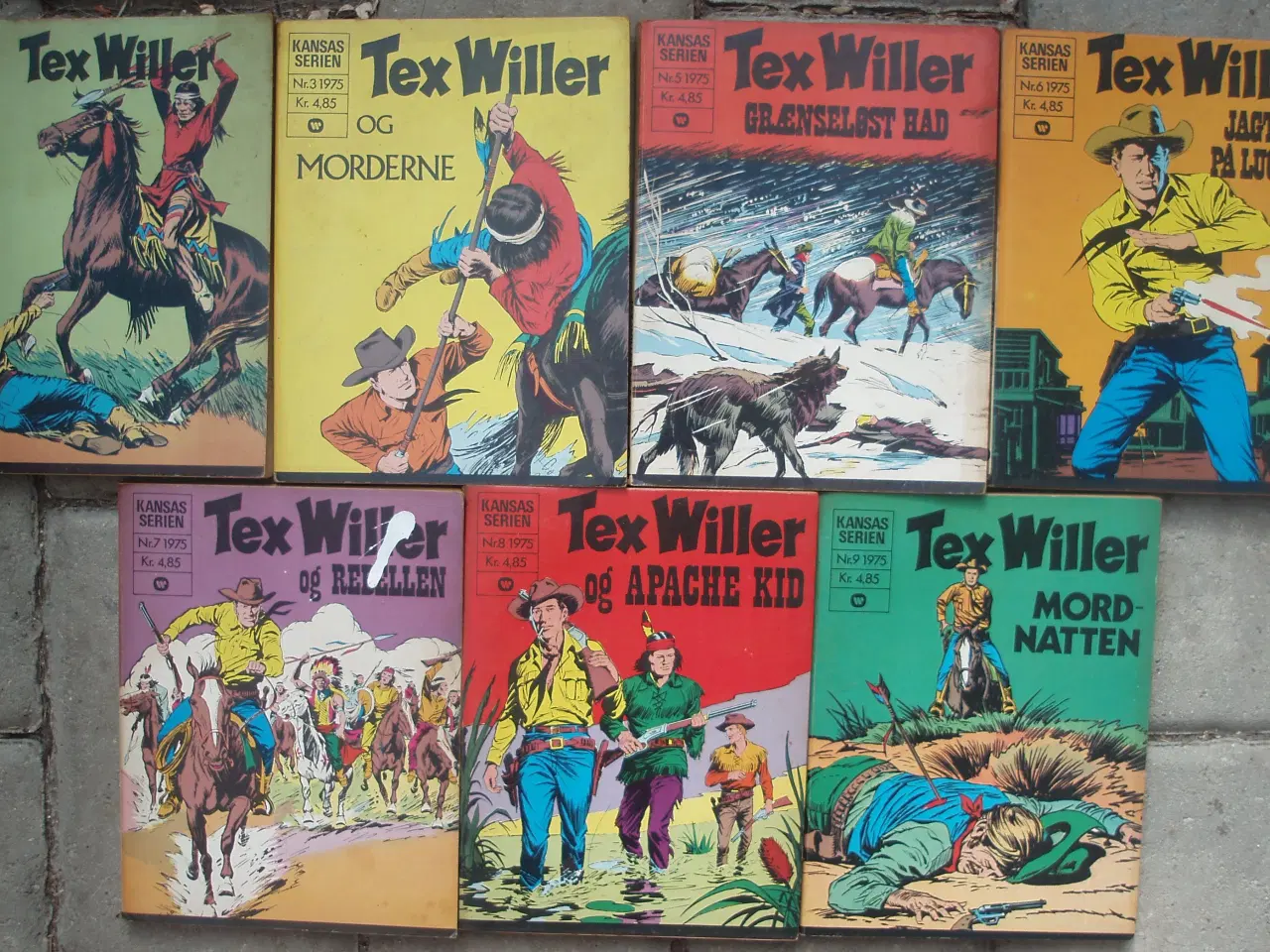 Billede 2 - Kansas serien; Tex Willer