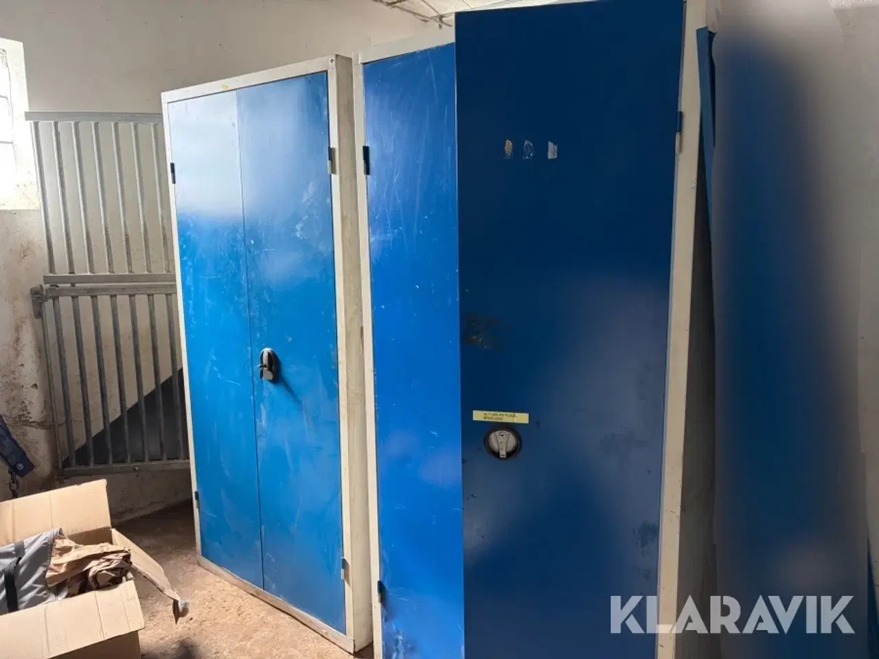 Billede 1 - Stålskabe Blika 2 styk