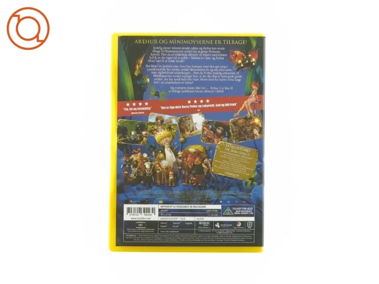 Billede 2 - Arthur og Maltazars hævn (DVD)