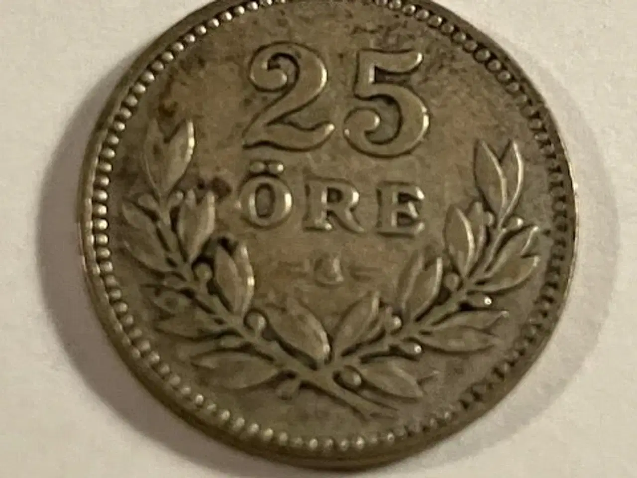 Billede 1 - 25 øre 1914 Sverige