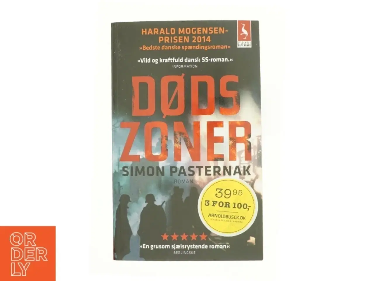 Billede 1 - Dødszoner : roman af Simon Pasternak (Bog)