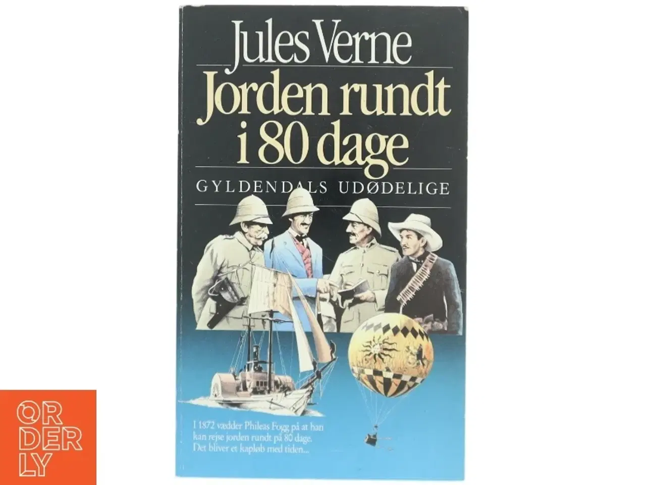 Billede 1 - Jules Verne - Jorden rundt i 80 dage fra Gyldendals