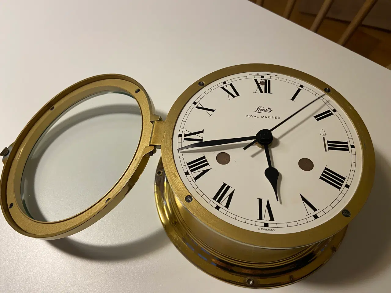 Billede 5 - Shatz Royal Mariner skibsur i messing