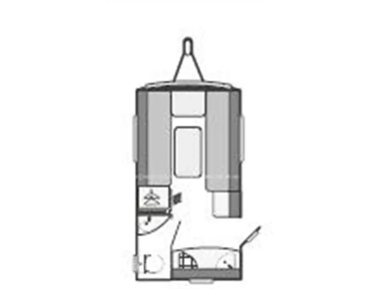 Billede 4 - 2017 - Sprite Alpine Sport 370 EK   Super smart rejsevogn - Sprite Alpine Sport 370 EK fra 2017 - Kan nu opleves hos Camping-Specialisten i Silkeborg
