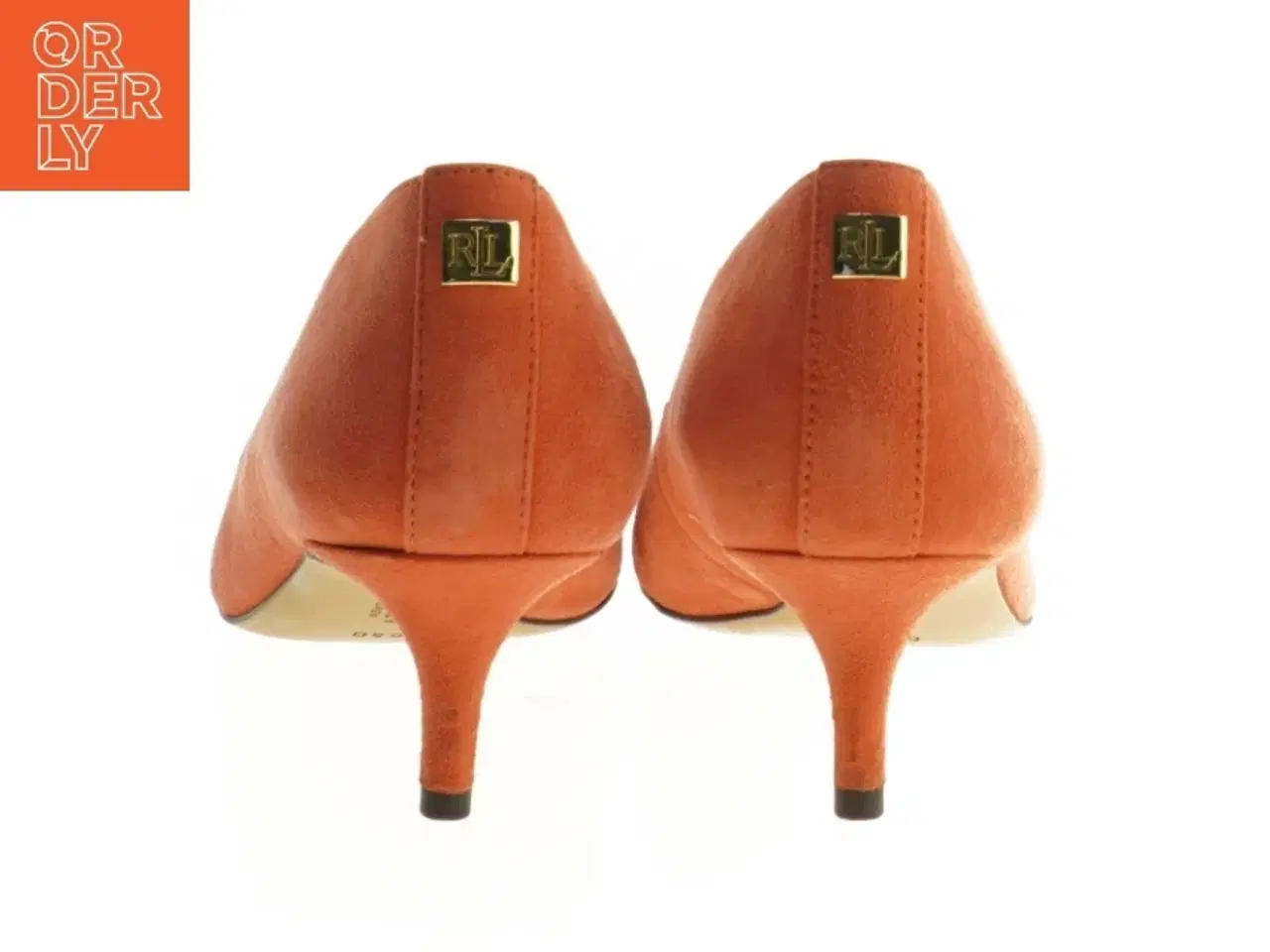 Billede 2 - Ralph Lauren orange stiletter fra Ralph Lauren (str. 37)
