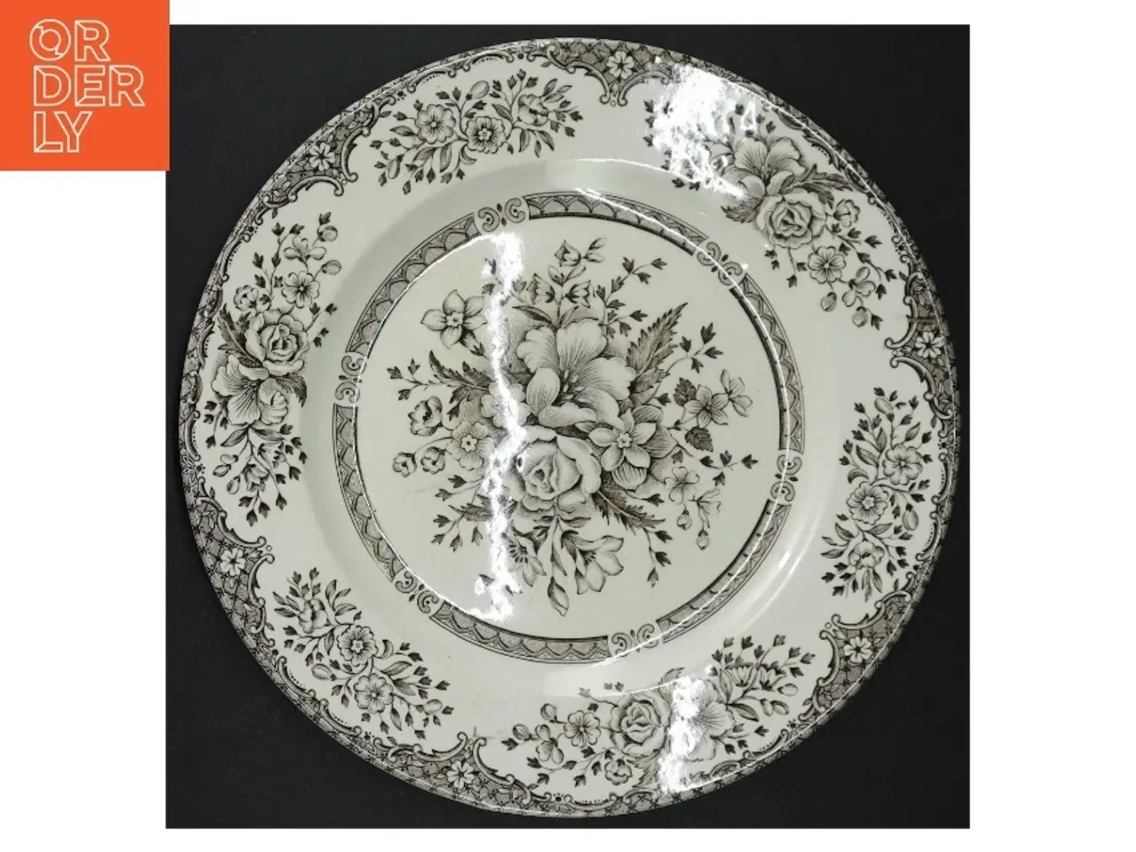 Billede 6 - Kew Gardens Middagstallerken med blomstermotiv fra Kew Gardens (str. 25 cm)