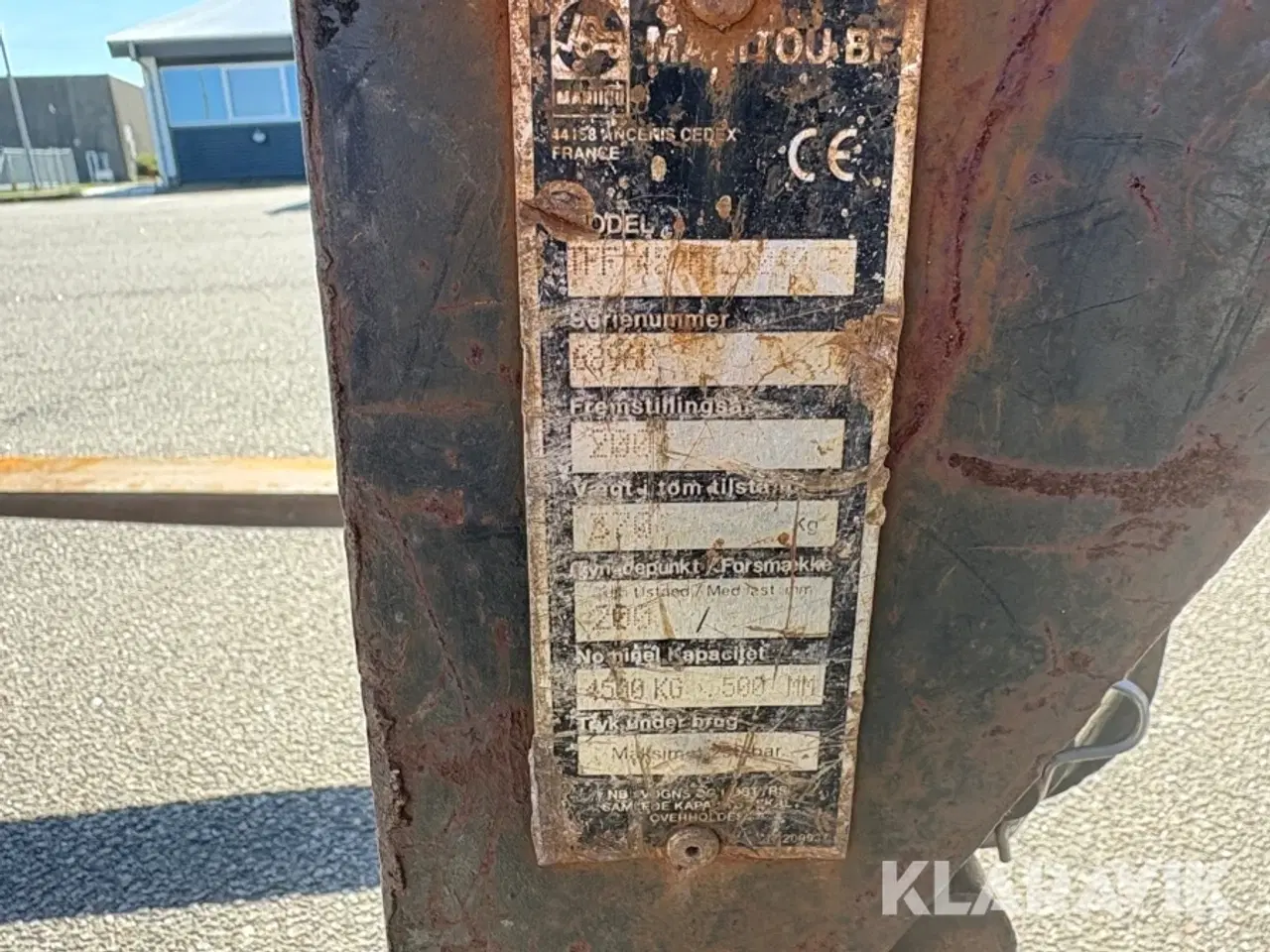 Billede 10 - Teleskoplæsser Manitou MT1440