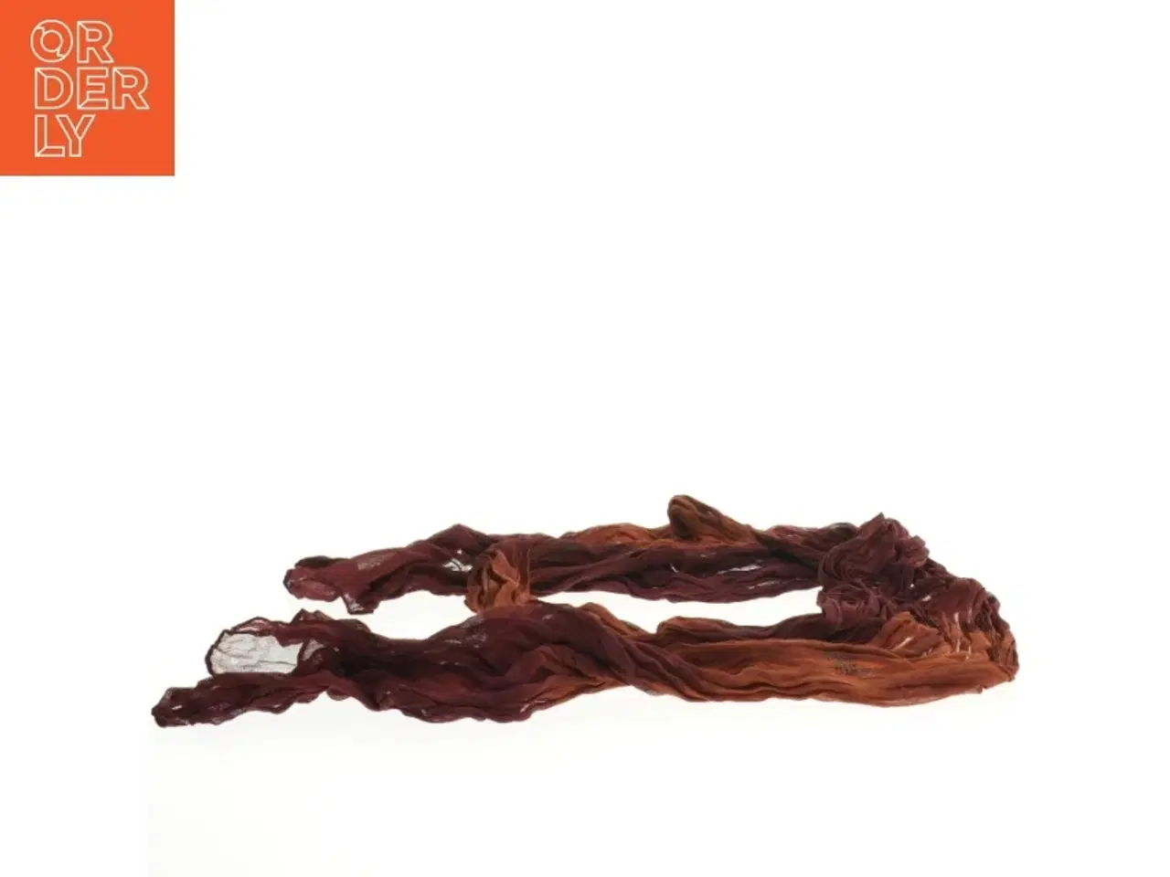 Billede 2 - Brun tørklæde (str. 320 cm)