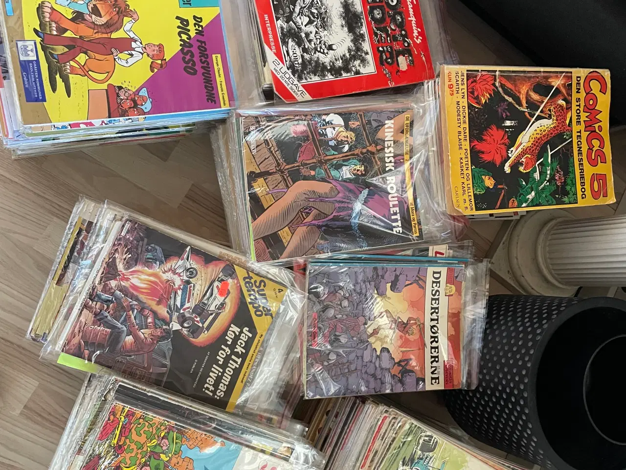 Billede 7 - Stor tegneserie album samling