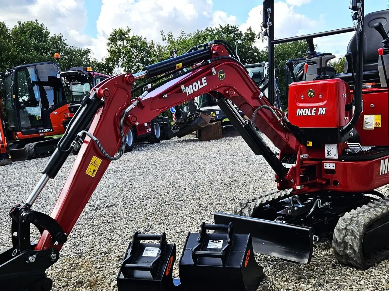 Billede 3 - MOLE M10 / Yanmar motor / fabriksny med skovle