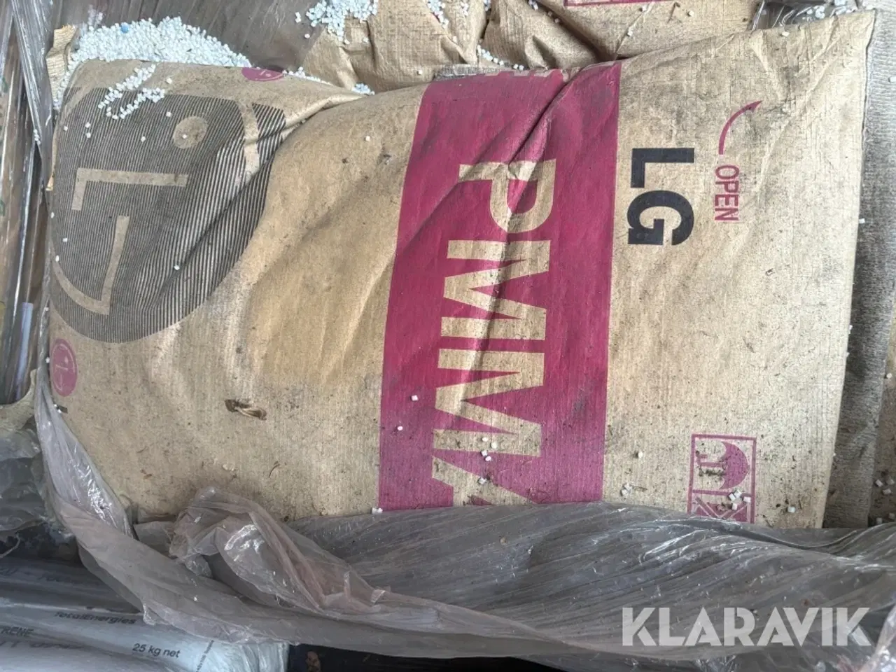 Billede 2 - Plastgranulat - 27 paller i alt