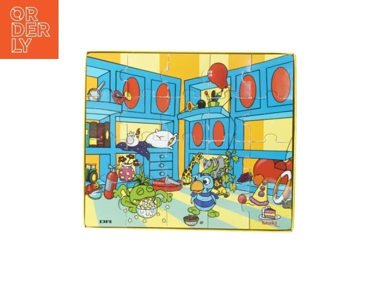 Billede 3 - Kaj & Andrea puslespil i træ fra DR (str. 25x21 cm)