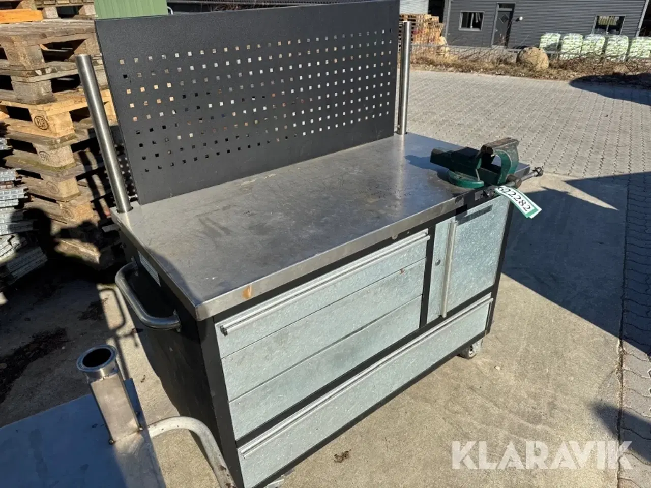 Billede 2 - Værksteds bord på hjul