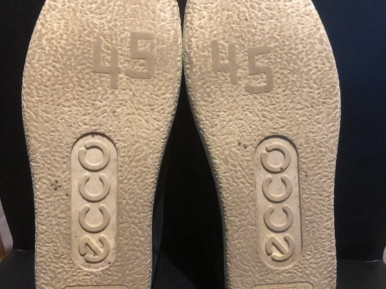 Billede 3 - Ecco sko med snørrebånd i mørk blå