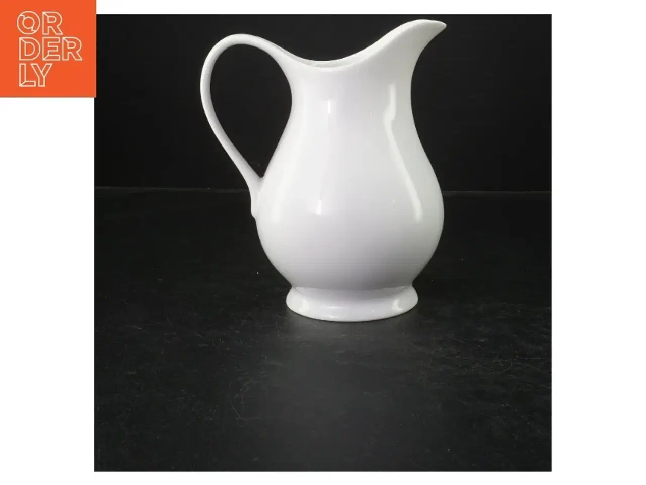 Billede 2 - Hvid kande 19 cm fra Atelier (str. 19 cm)