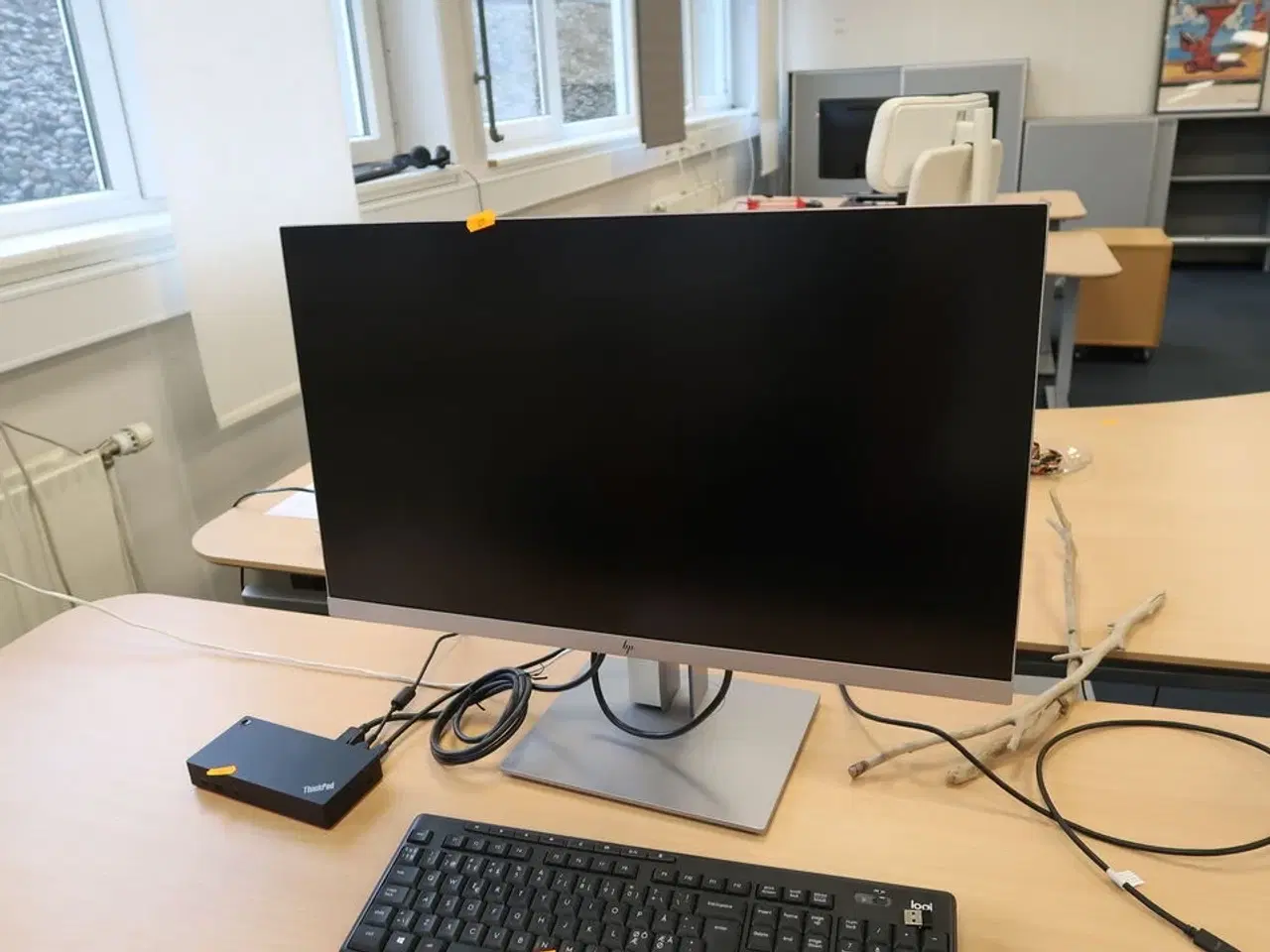 Billede 4 - Computerskærm HP E273q, tastatur, mus, dockingstation LENOVO ThinkPad USB-C Dock Gen2