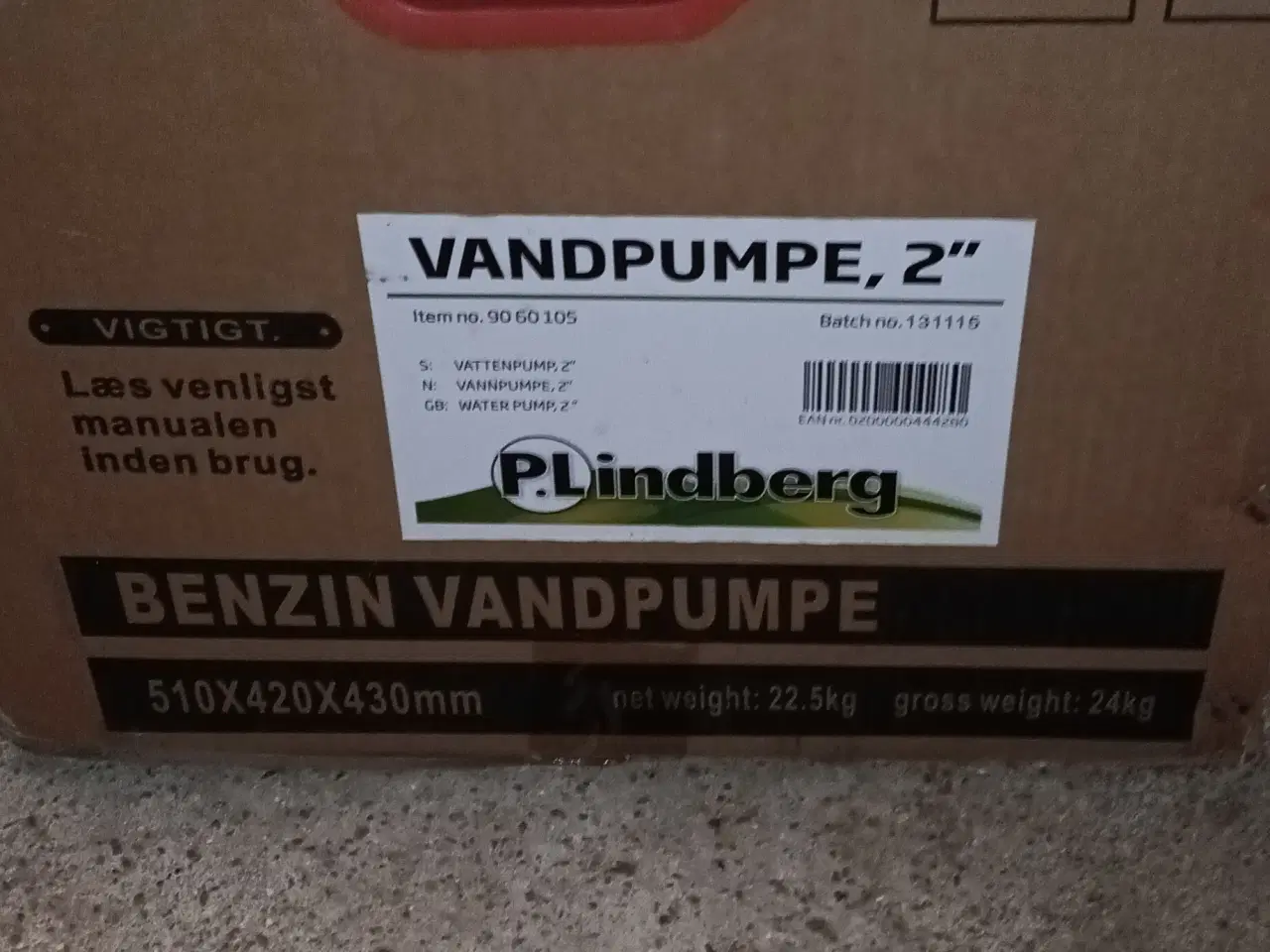 Billede 4 - Benzin vandpumpe 